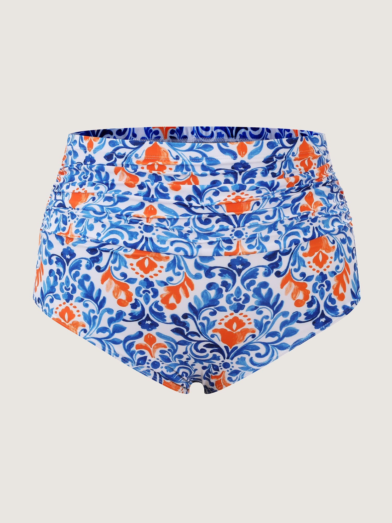 Breezy Print Pocket Surplice Swim Dress