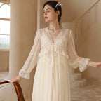 Fairycore 2pcs Tulle Sleep Dress Set