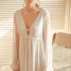 Fairycore Lace Tulle Nightgown
