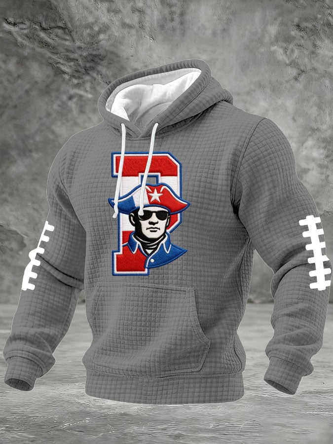 Men's Football Print Sweatshirt