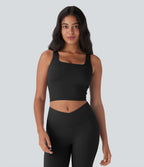 UltraSculptTM Cool Quick Dry Built-in Bra Yoga Tank Top-UPF 50+