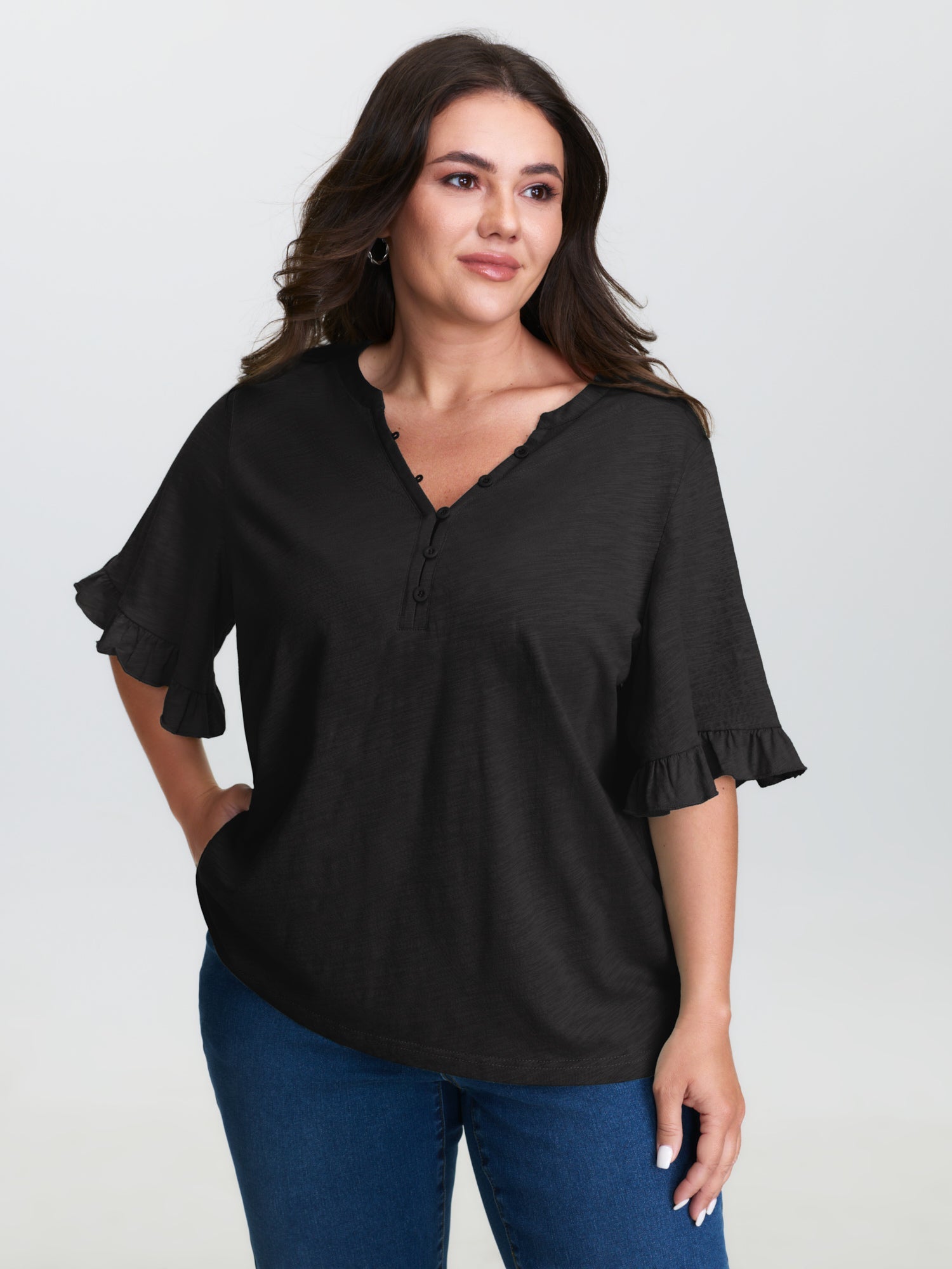 Pure Cotton Arm-Friendly T-Shirt