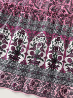 Supersoft Floral Color Contrast Print Maxi Dress