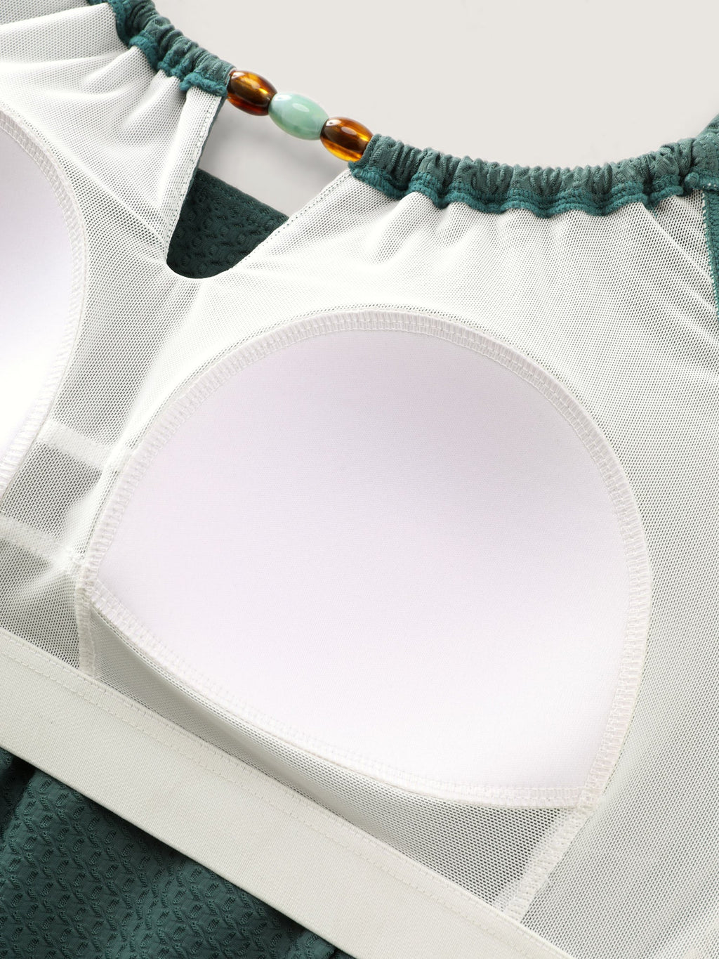 Full-Hips Coverage Pockets One-Piece Swimsuit