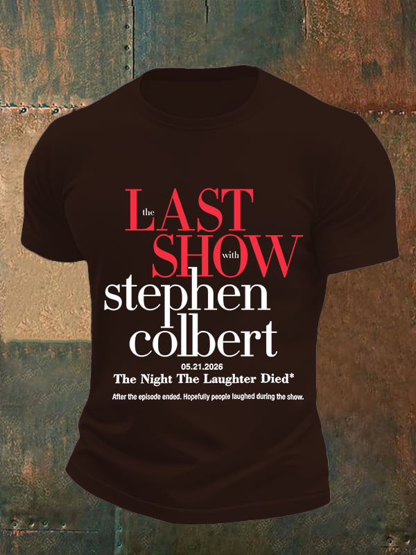 🔥Buy 3 Get 15% Off🔥Men's Retro Last Show Print T-Shirt