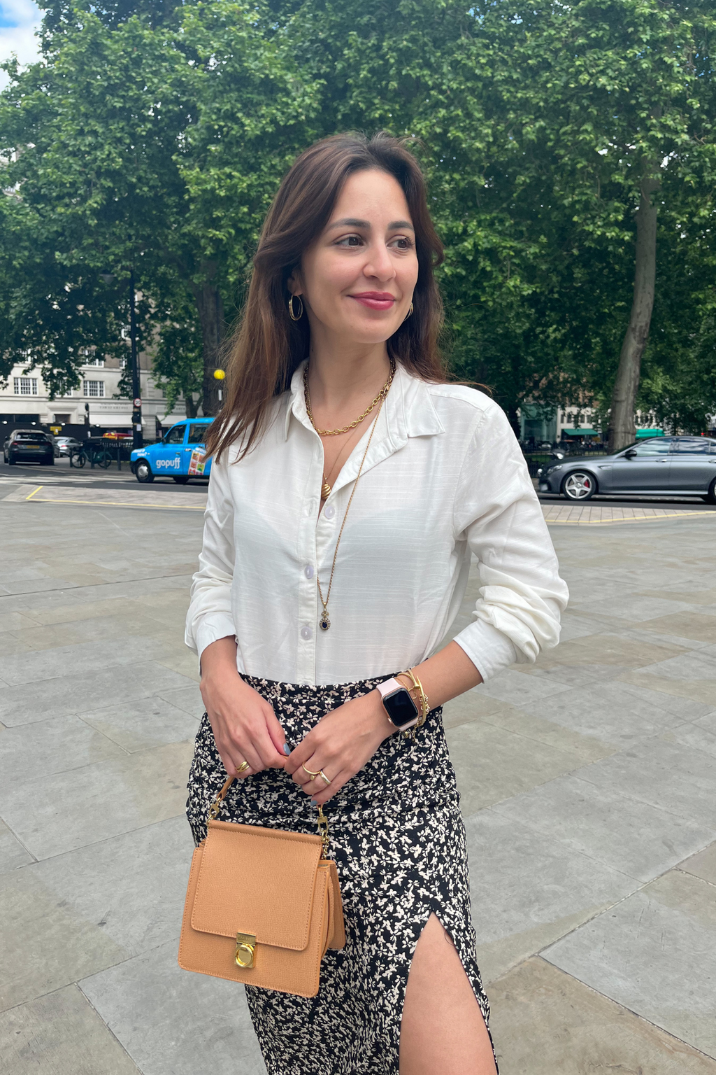 Karen - Button Down Shirt - White