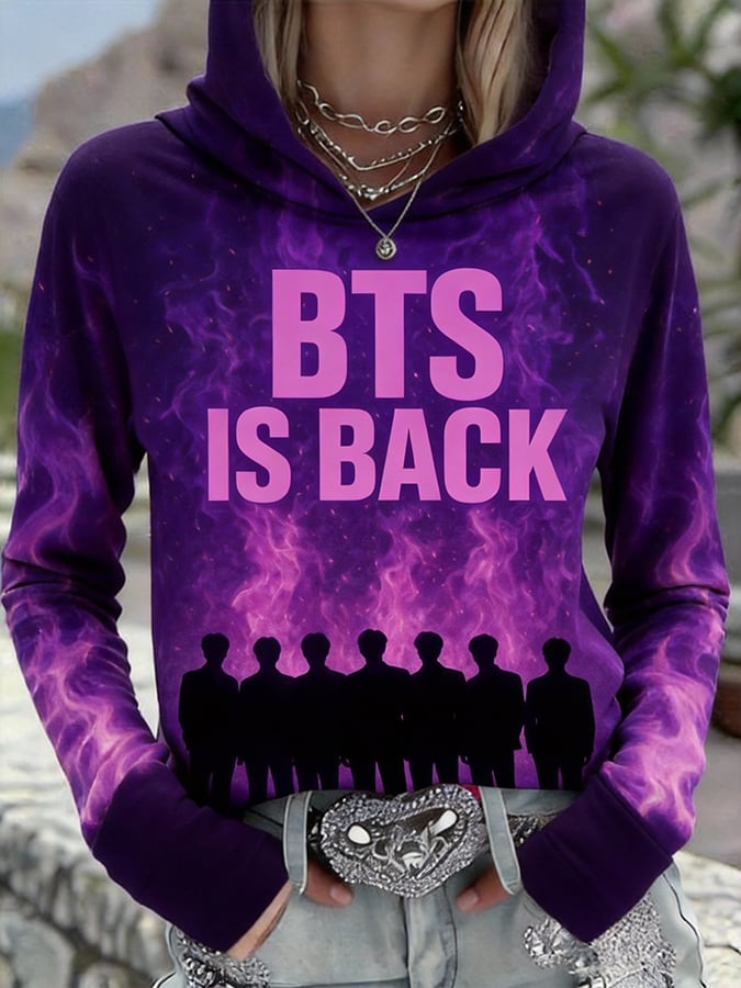 Women's 2026 BTS Printed Top