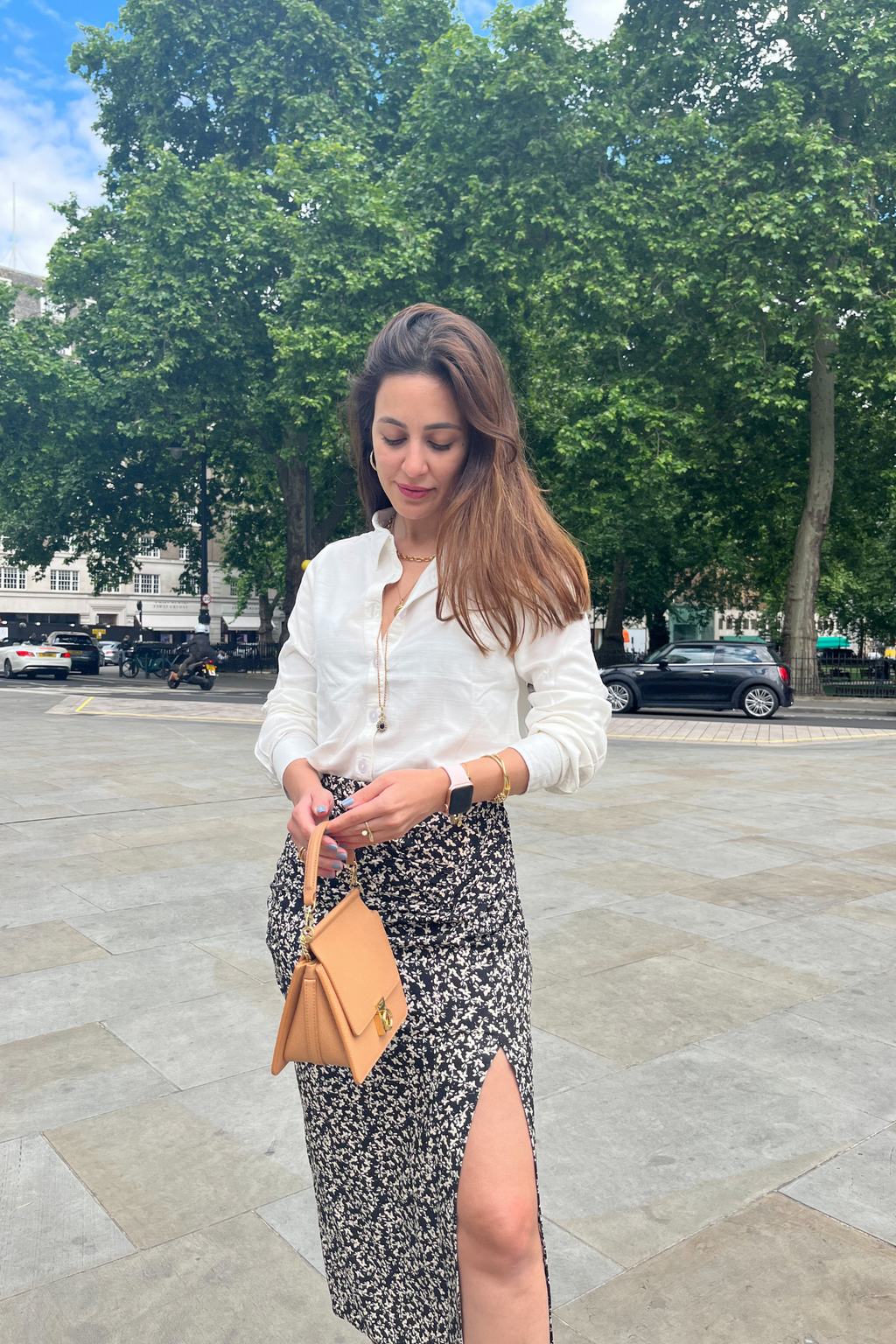 Karen - Button Down Shirt - White