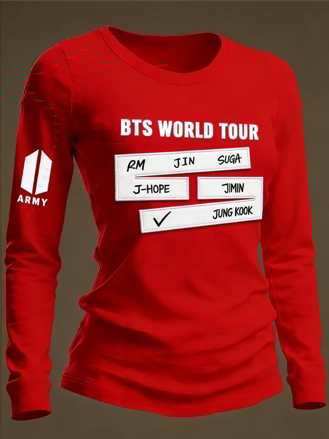 Women's Retro Leisure  Print Shirt