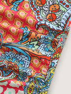 Paisley Print Tummy-Control One-Piece Swim