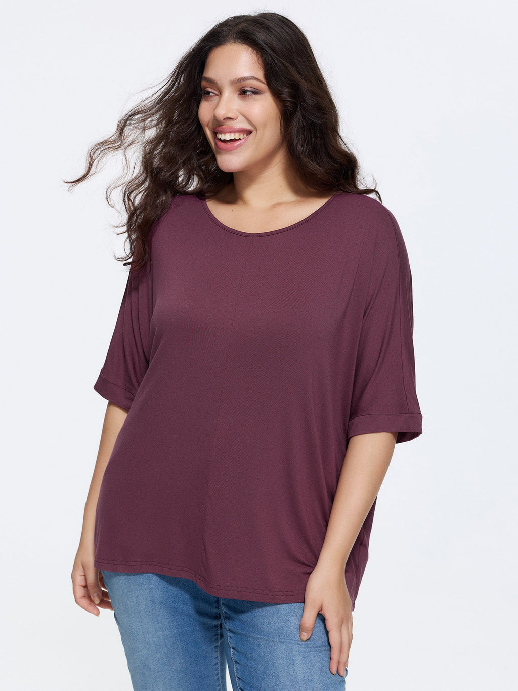 Supersoft Round Neck Plain T-Shirt