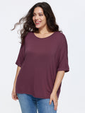 Supersoft Round Neck Plain T-Shirt