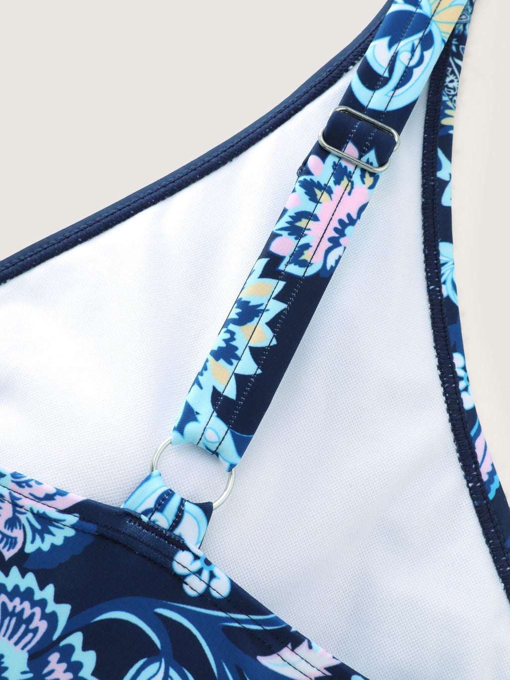 Floral Escape Pockets One-Piece Swimsuit