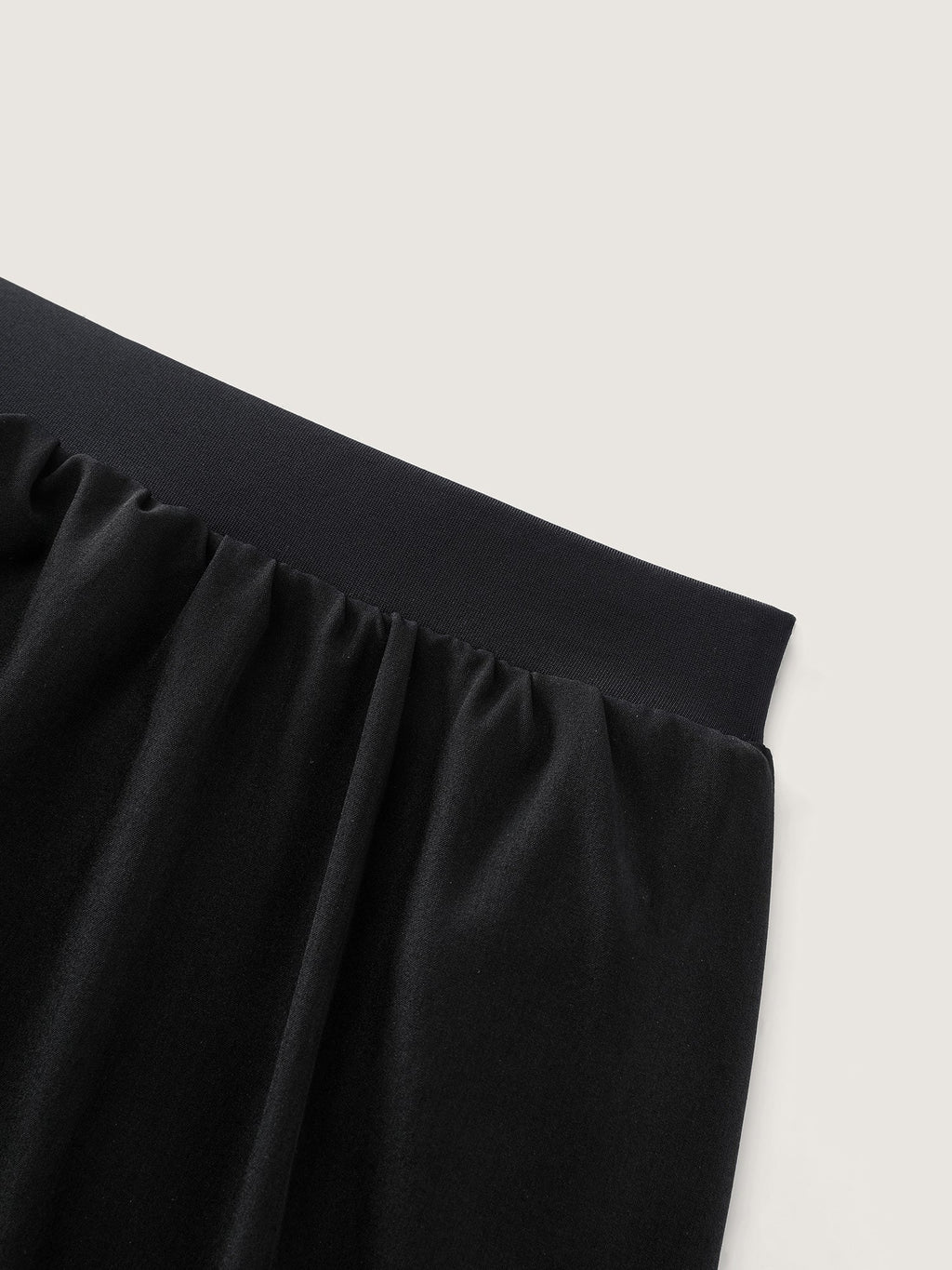 Curvy Hem Layered Swim Shorts