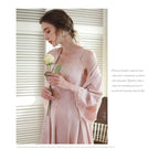 Romantic Lace 2pcs Nightgown Set