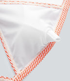 Tie Back Gingham Bikini Top Swimsuit