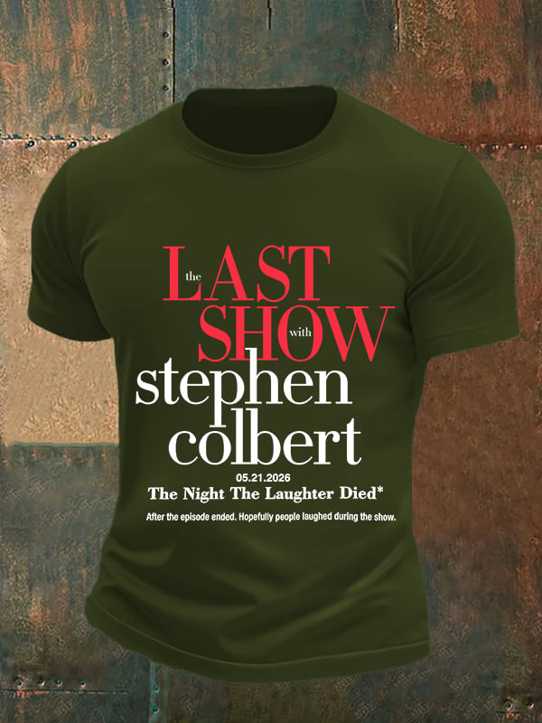 🔥Buy 3 Get 15% Off🔥Men's Retro Last Show Print T-Shirt