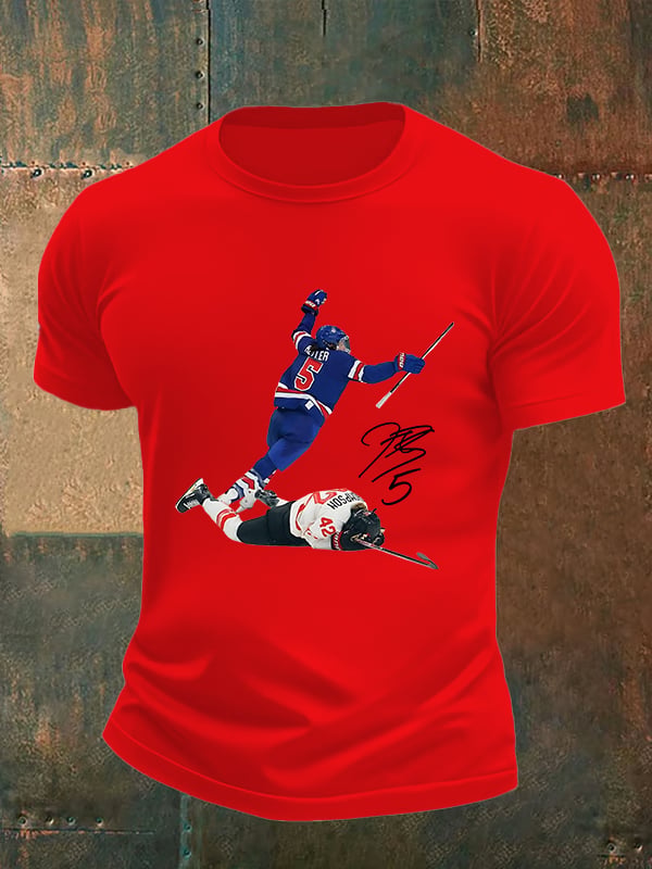 Men's   Funny Character Print T-Shirt