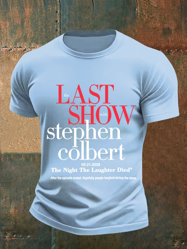 🔥Buy 3 Get 15% Off🔥Men's Retro Last Show Print T-Shirt