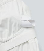 Square Neck Drawstring Jumpsuit with Pockets-Easy Peezy Edition