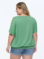Supersoft Cut-Out Shoulder T-Shirt