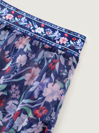 Floral Sarong Two-Piece Set Swimsuit
