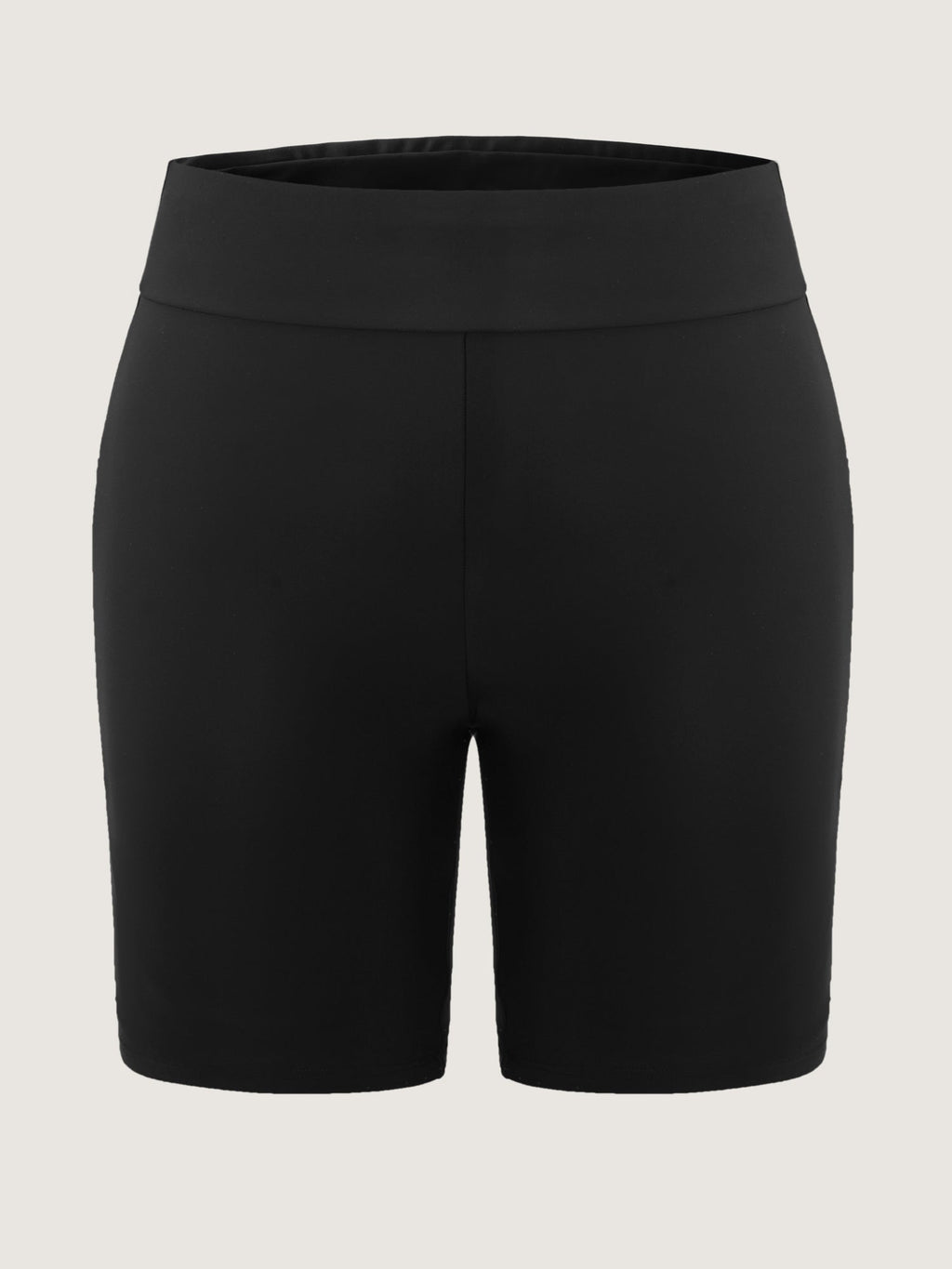 High-Waist Pocket Swim Bottoms
