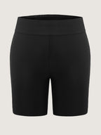 High-Waist Pocket Swim Bottoms