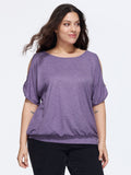 Supersoft Cut-Out Shoulder T-Shirt