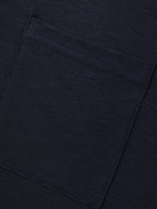 Solid Split Neck Button Detail T-Shirt