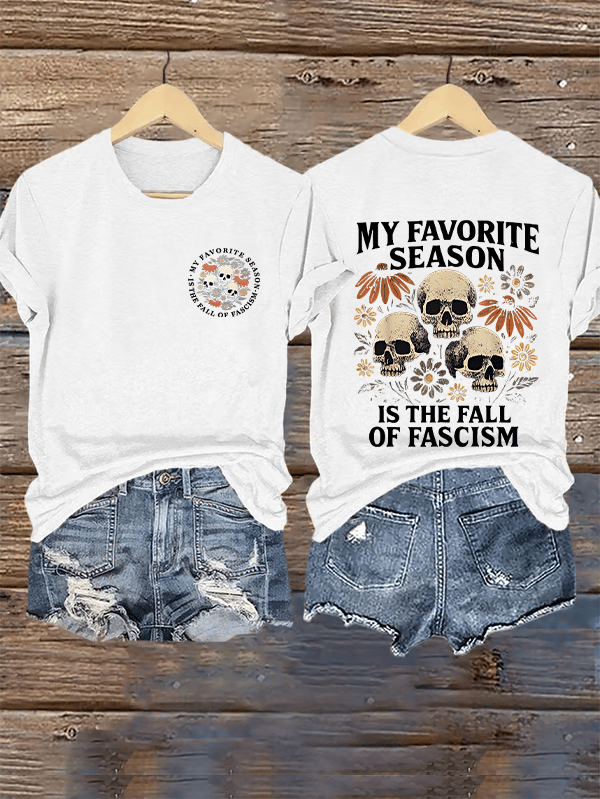 🔥Buy 3 Get 15% Off🔥Women’s MY FAVORITE SEASON Printed T-Shirt