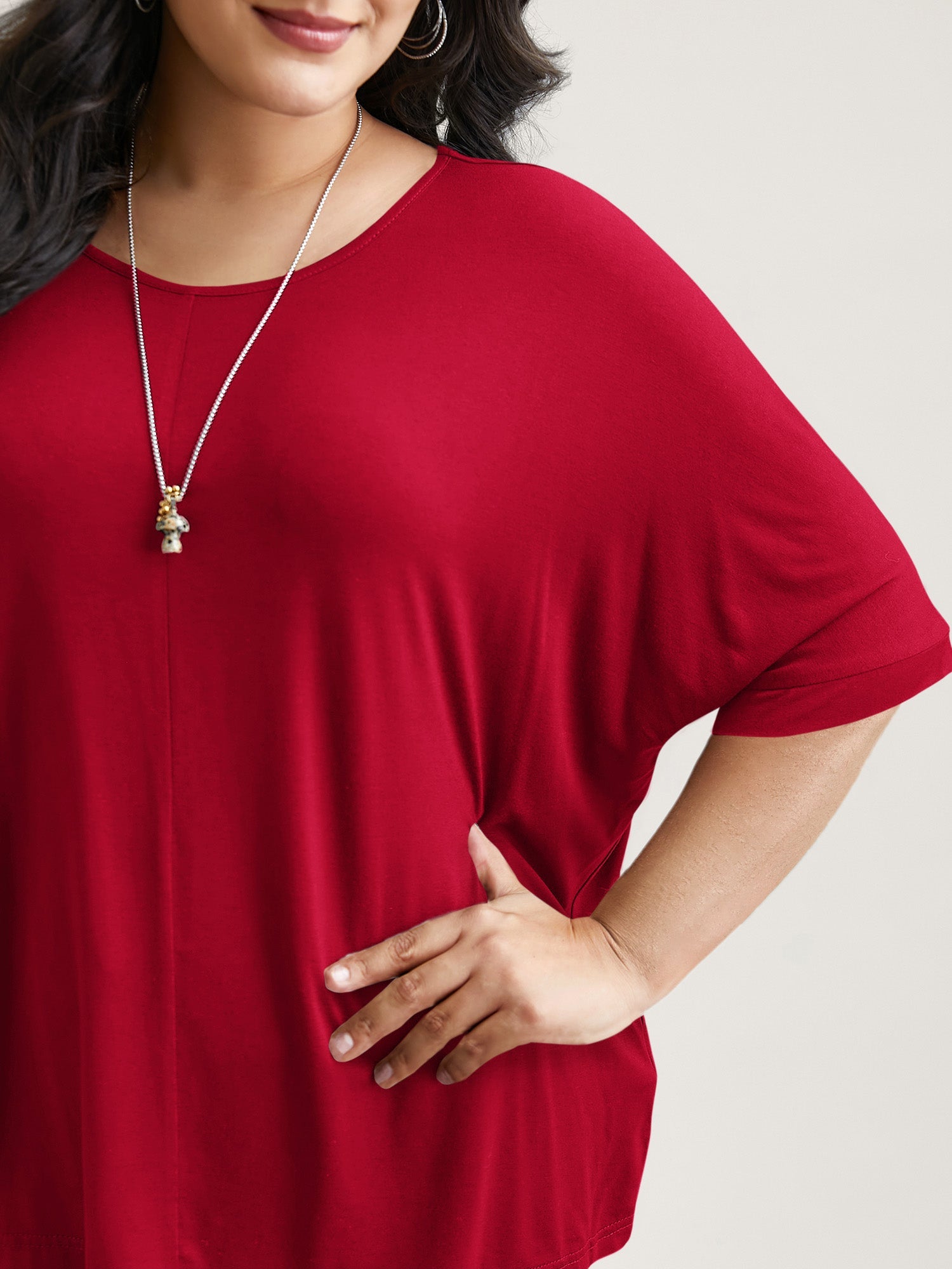 Supersoft Round Neck Plain T-Shirt