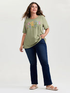 Pure Cotton In Bloom T-Shirt