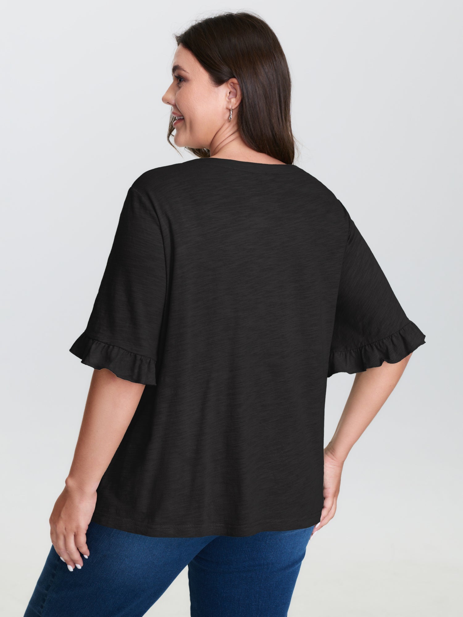 Pure Cotton Arm-Friendly T-Shirt