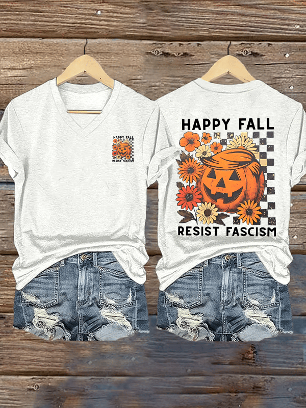 🔥Buy 3 Get 15% Off🔥Women's My Favorite Season is the Fall Print T-shirt