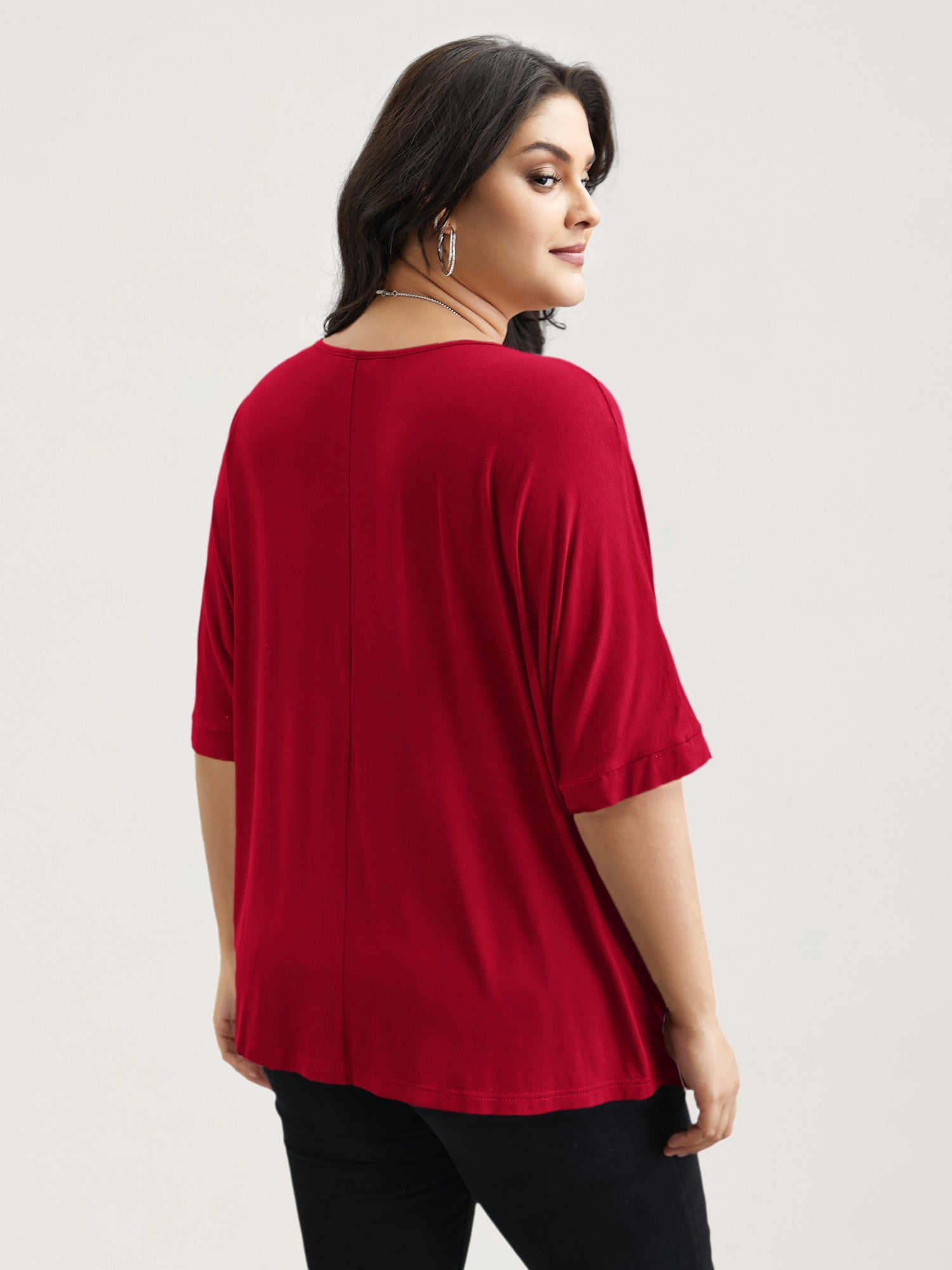 Supersoft Round Neck Plain T-Shirt