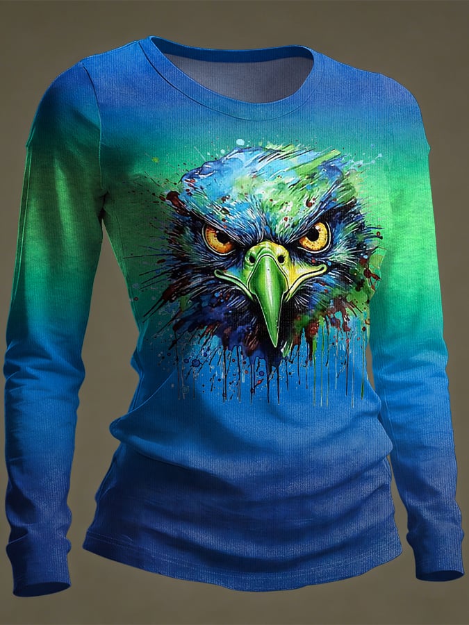 Women's Football Long Sleeve Shirt