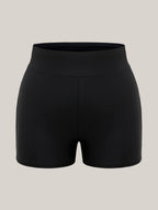 Sculpting Pockets Solid Swim Shorts