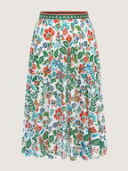 Two-Piece Tummy-Friendly Sarong Swimsuit