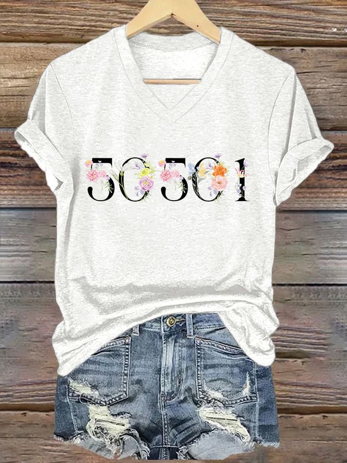 🔥Buy 3 Get 15% Off🔥Women's 50501 Print T-Shirt