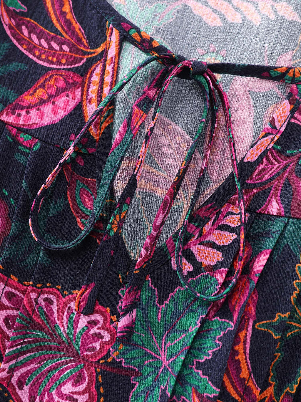 Floral Print Flutter Sleeve Flowy Maxi Dress