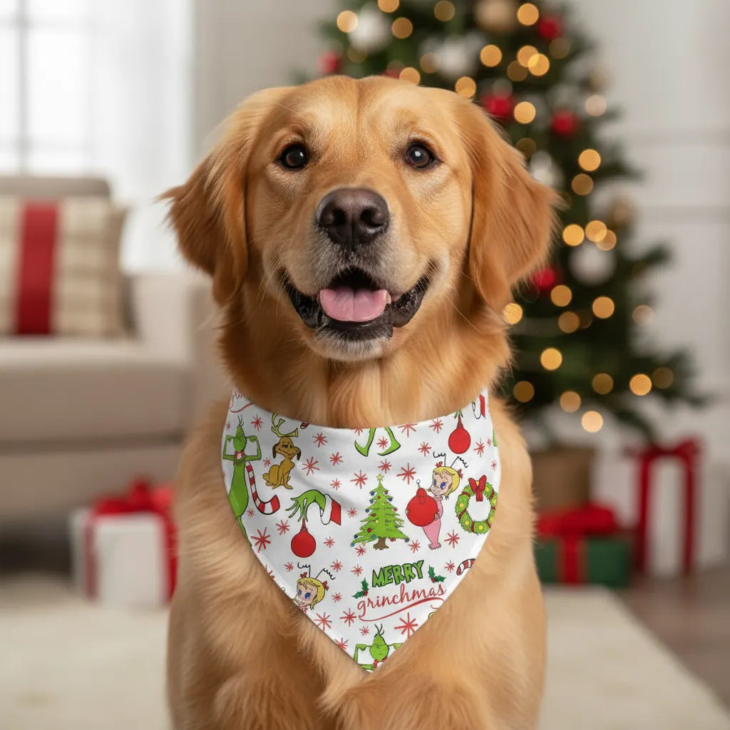 Family Christmas White Pajamas Set With Colorful Xmas Pattern Design
