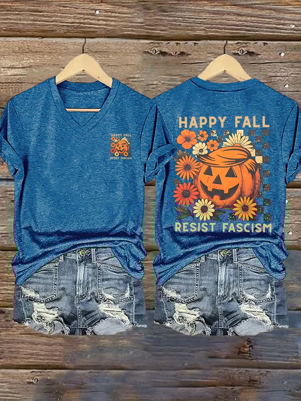 🔥Buy 3 Get 15% Off🔥Women's My Favorite Season is the Fall Print T-shirt