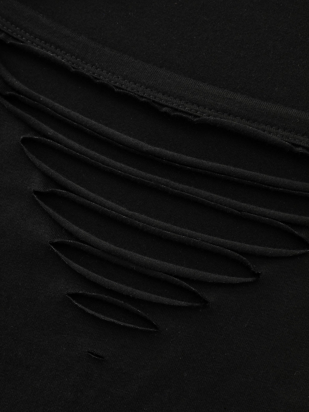 Cotton Stretchy Cut-Out Neckline Tank Top