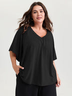 Supersoft Bust-Friendly Flowy Plain Top