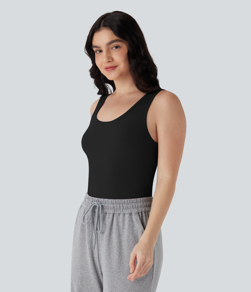 Seamless Flow U Back Lounge Tank Top