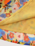 Sunkissed Floral Print Flowy Tank Top