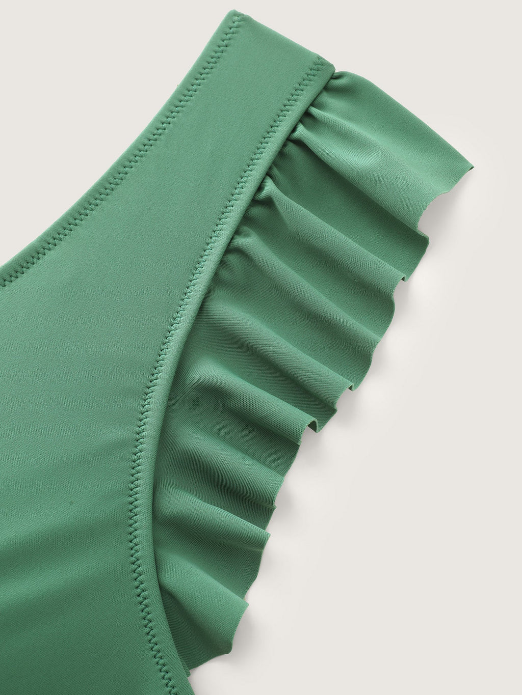 Tummy-Control Flutter Sleeve One-Piece Swim