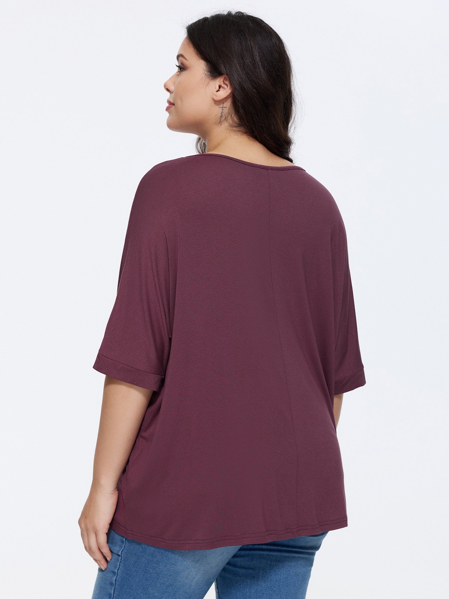 Supersoft Round Neck Plain T-Shirt