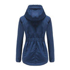 DGHM-JLMY 1/2 Pack Women's Windproof Waterproof Cotton Coats Fashion Warm Hooded Outerwear Solid Thick Fleece Jacket